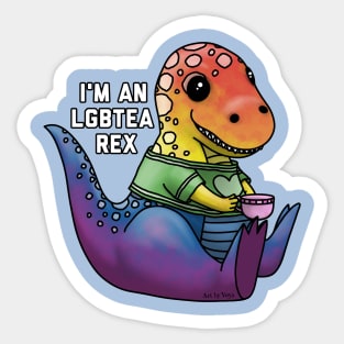 LGBTea-REX Sticker